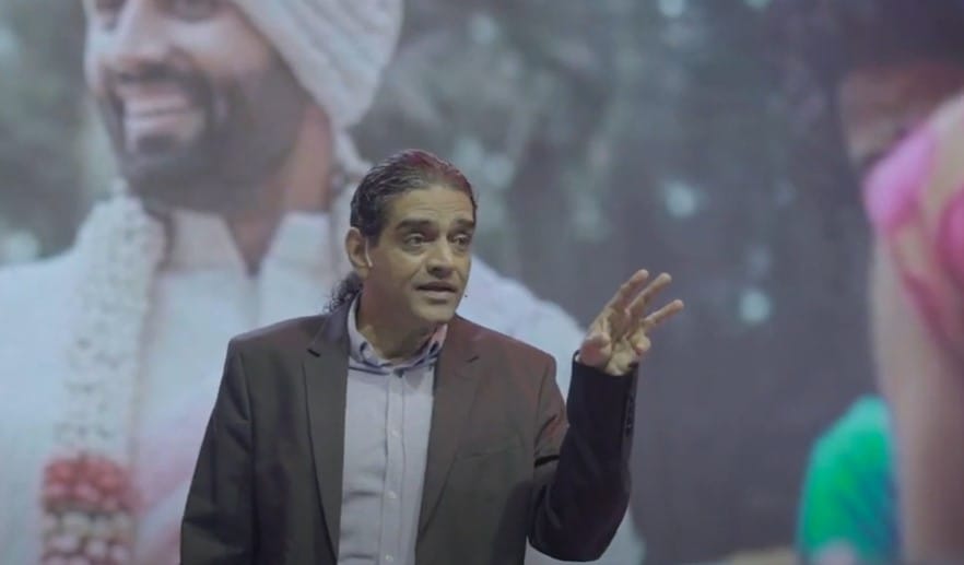 Dr. Sandeep Nath, raising human consciousness on stages worldwide.