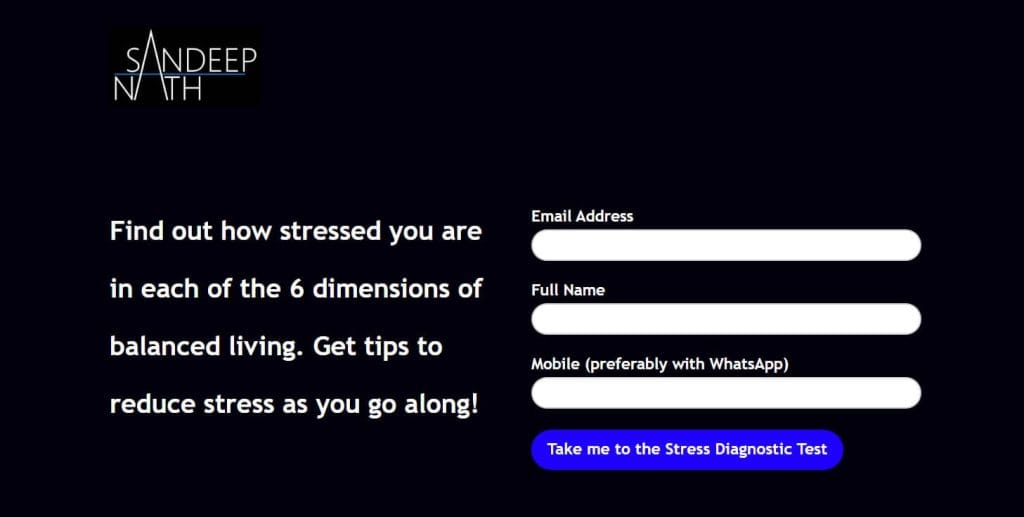 The Stress Matrix of Sandeep Nath helps with stress reduction.